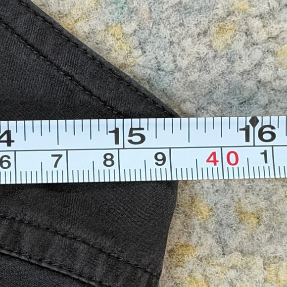 Y2K Gothic Silk Express Navy Corset Bustier Top 4 Lace Up Back Hook and Eye - Picture 6 of 11